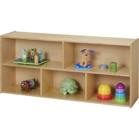 Jonti-Craft Unit, f/Toddlers, 2-Shelf, 48inx12inx21-1/2in, Baltic JNT7045YT